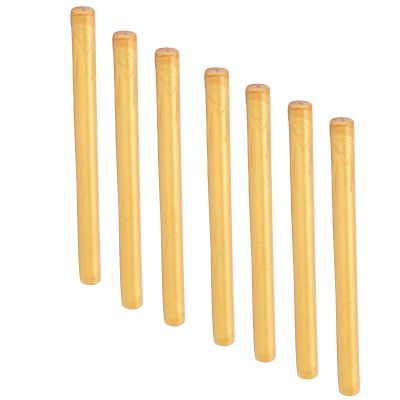 Alomejor Flexible Wax Seal Stick Set, Smoke-Free Wax Seal Sticks for DIY Projects, 10 Pieces, Champagne Gold (GOLD #13)