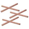 Alomejor Flexible Wax Seal Stick Set, Smoke-Free for DIY Projects, 10 Pieces, Champagne Gold view 1