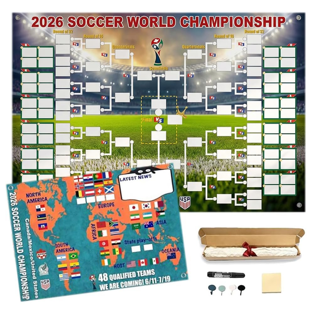 JJZENKD 2026 World Cup Game Plan Poster