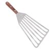 Fish Spatula, Stainless Steel with Wood Handle (L) view 1