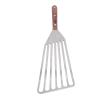 Fish Spatula, Stainless Steel with Wood Handle (L) view 2