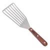 Fish Spatula, Stainless Steel with Wood Handle (L) view 3