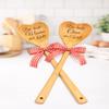 Personalized Wooden Cooking Spoon, 29 cm, Custom Engraving view 2