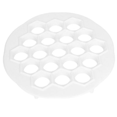 LIFKICH Metal Pelmeni Mold with 19 Holes