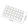 Garneck Scarf Organizer with 28 Paper-and-Iron Rings view 2
