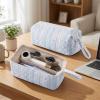 AMZLORD Hair Dryer Storage Bag, Large Quilted Portable Curling Iron Case (Style 5) view 4