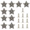 LIFKOME 10 Pack Silver Decorative Rivets view 1