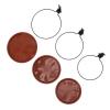 Tree-Mounted Bird Feeder and Bird Bath, 3 Bowls and 3 Brackets view 4