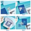 UNICRAFTALE 17-Piece Stair Frame Die Set for Card Making view 3