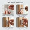 12-Pack Pleated Shade Clips Replacement Parts view 4