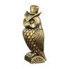 Brass Owl Figurine view 1