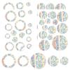 58-Piece Window Sticker Set view 1