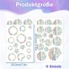 58-Piece Window Sticker Set view 4