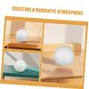 HOMOCONO 3-Pack White Polystyrene Foam Balls, Smooth Surface, Versatile Round Shape for Crafts and Wedding Decoration view 3