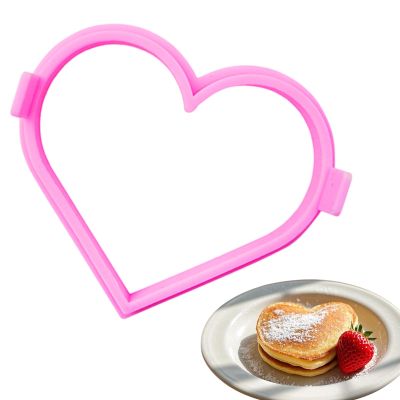 Heart Shaped Egg Ring Mold - 2 Pack