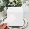 JTKSSCS Wedding Card Box, 1 Set, White, Design Choice, for Weddings and Celebrations view 2