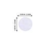 Alipis Round Nonwoven Pads for Hair Accessories and Boutonnieres view 2