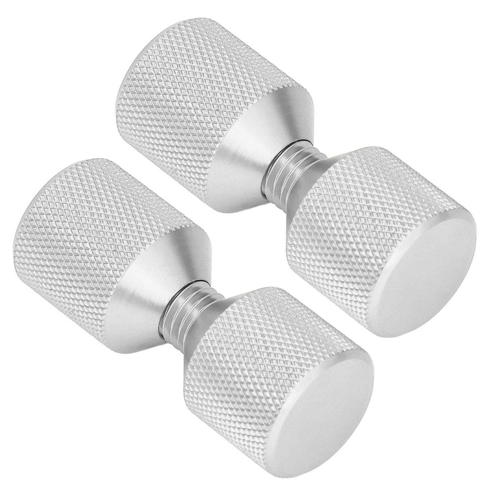 Tomantery Flange Alignment Pins, Durable Aluminum Double-Hole Pins for 0.5–14-Inch 150-LB Flanges, Silver