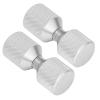 Tomantery Flange Alignment Pins, Durable Aluminum Double-Hole Pins for 0.5–14-Inch 150-LB Flanges, Silver view 1