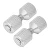 Tomantery Flange Alignment Pins, Durable Aluminum Double-Hole Pins for 0.5–14-Inch 150-LB Flanges, Silver view 3