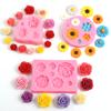 3-Piece Silicone Flower Mold Set view 1