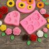 3-Piece Silicone Flower Mold Set view 3