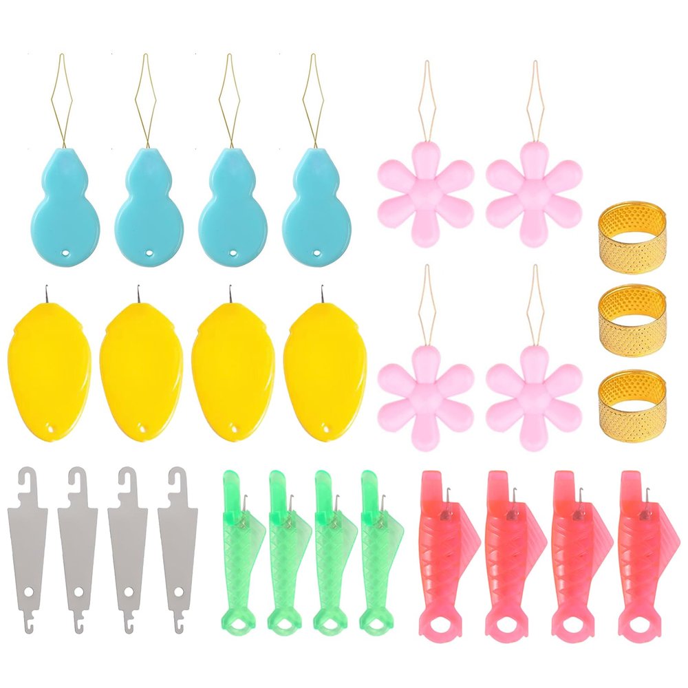 27-Piece Needle Threader Set
