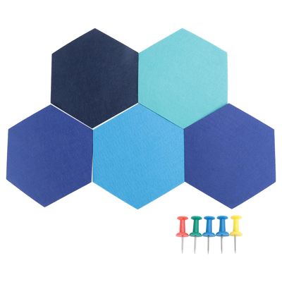 Gosera 5-Piece Hexagon Felt Board Set