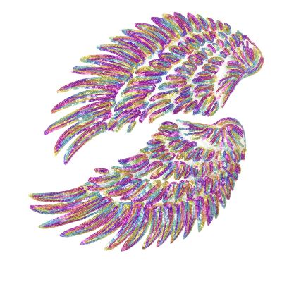 Iron On Wing Embroidery Patches