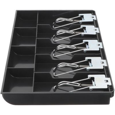 TOKIDNY Cash Drawer Insert with 5 Bill and 4 Coin Compartments