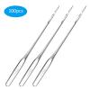 Alomejor Steel Sewing Needles, 100 Pack, for Home Use (11#) view 2