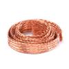Flat Braided Copper Grounding Strap Cable, 1 m, 8–16 Square, for Grounding and Equipotential Bonding (16 Square) view 1