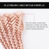 Flat Braided Copper Grounding Strap Cable, 1 m, 8–16 Square, for Grounding and Equipotential Bonding (16 Square) view 3
