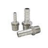 AUOQKQUT 1-Piece 304 Stainless Steel 10 mm Hose Barb to 1/4" BSP Male Home Brewing Fitting for Water, Fuel, and Air view 2
