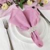 GIUPLOKID Cotton-Blend and Linen Dinner Napkins, 30 x 45 cm, 4-Pack, Grass Green view 3