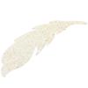 LIGHTAOTAO Leaf-Shaped DIY Resin Patches with Rhinestones view 1