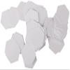 40/100 Pieces Hexagon Flower Quilting Template view 1