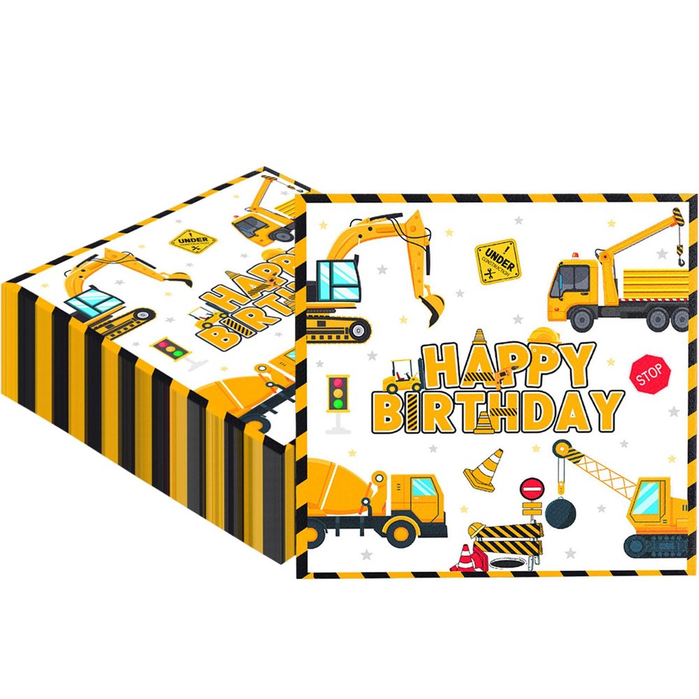 Gleemix 20 Pack Excavator Napkins
