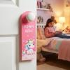 Unicorn Door Hanger for Girls - Please Do Not Disturb view 4