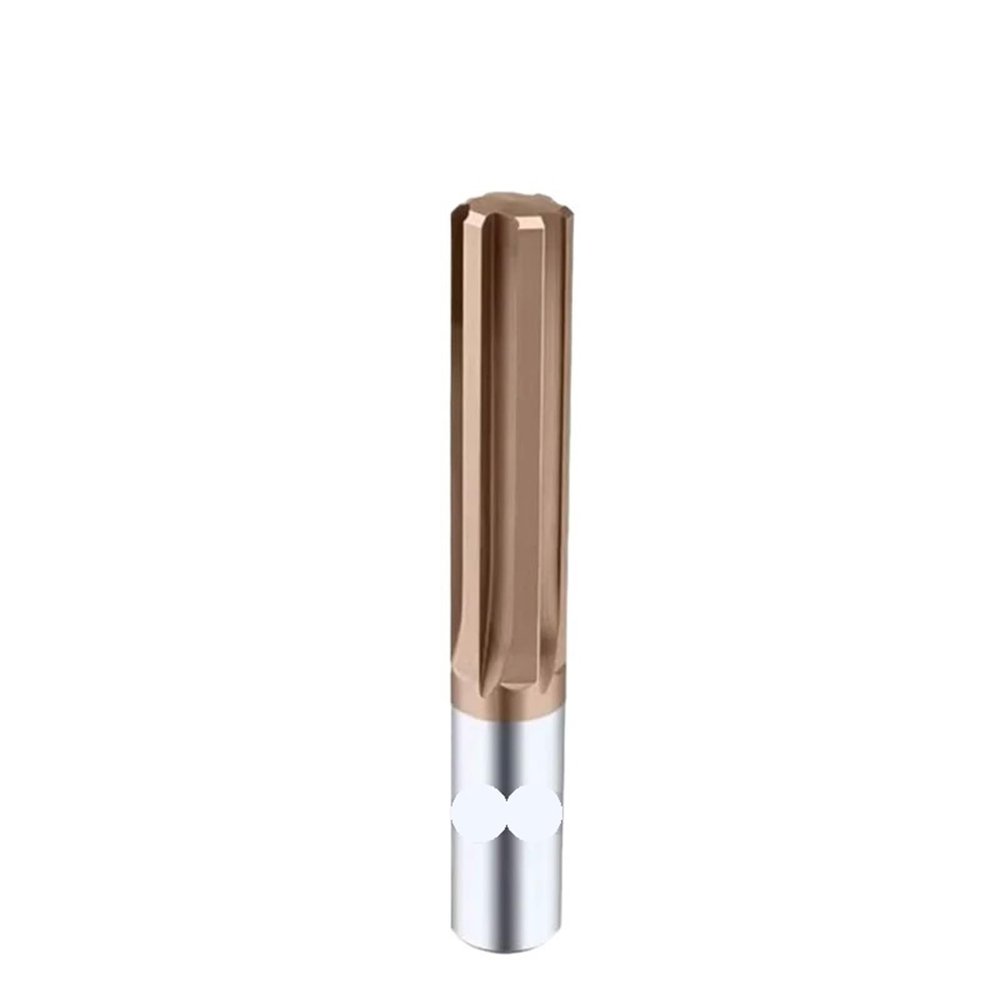 1–20 mm Coated Carbide Machine Reamer, Straight Flute, H7 Tolerance, 6-Flute, 3 mm