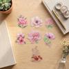 150 Transparent Scrapbook Stickers - Faded Poppy view 2