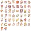Radiella 100 Pcs Gold Floral Sticker Set view 3