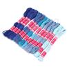 Alomejor Embroidery Thread Set, Colorful Polyester Line for Exquisite Crafts view 2