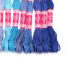 Alomejor Embroidery Thread Set, Colorful Polyester Line for Exquisite Crafts view 3