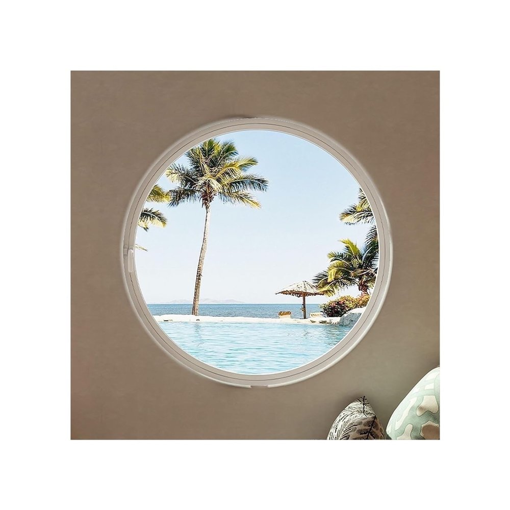 360° Rotatable Safety-Glass Ventilation Window