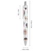 KWQDOZF Stylish Fast-Drying Ballpoint Pen, 0.5 mm Fine Tip, Black Ink, Smooth Writing, Women's Breast Design view 2