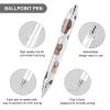 KWQDOZF Stylish Fast-Drying Ballpoint Pen, 0.5 mm Fine Tip, Black Ink, Smooth Writing, Women's Breast Design view 3