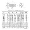 LPANBTGU GB818 304 Stainless Steel Phillips Pan Head Machine Screw, 14 mm, M2.5 view 3
