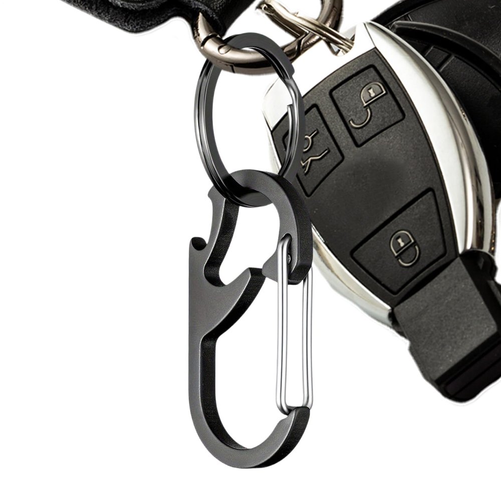 Bottle Opener | Ergonomic Stainless Steel Keychain for Weddings, Party Favors, Home, and Outdoor Use
