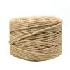 NCPSAKD Natural Jute Rope [328 ft] – Durable Braided Rope for DIY Crafts, Gardening, Cat Trees, Gift Wrapping, Farmhouse Décor, 8 mm Diameter view 1